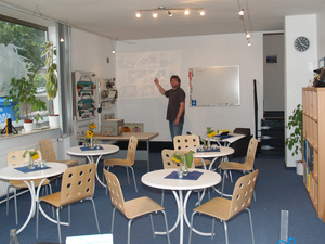 Unterrichtsraum der Campus Fahrschule in Kiel